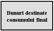 Text Box: Bunuri destinate consumului final
